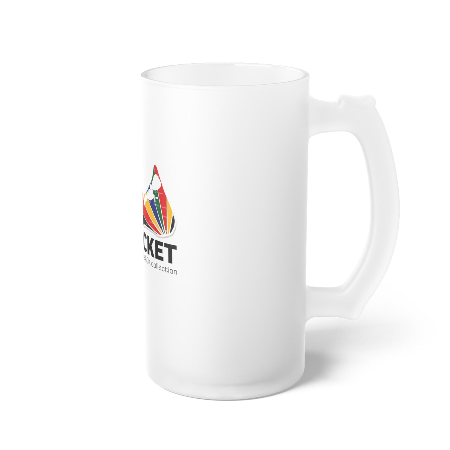 Frosted Glass Beer Mug