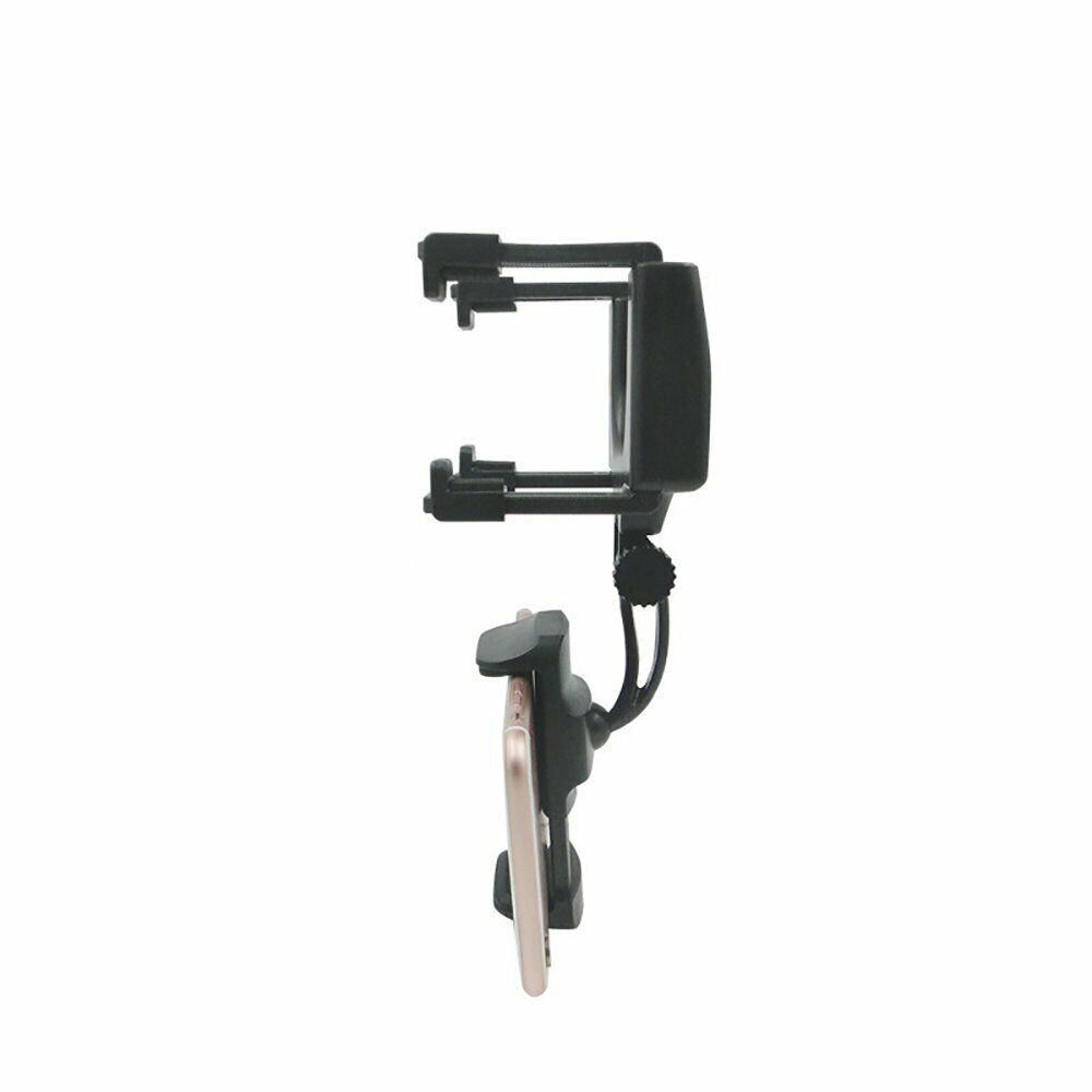 Universal Car Rear View Mirror Mount Stand GPS Cell Phone Holder 360 Rotation