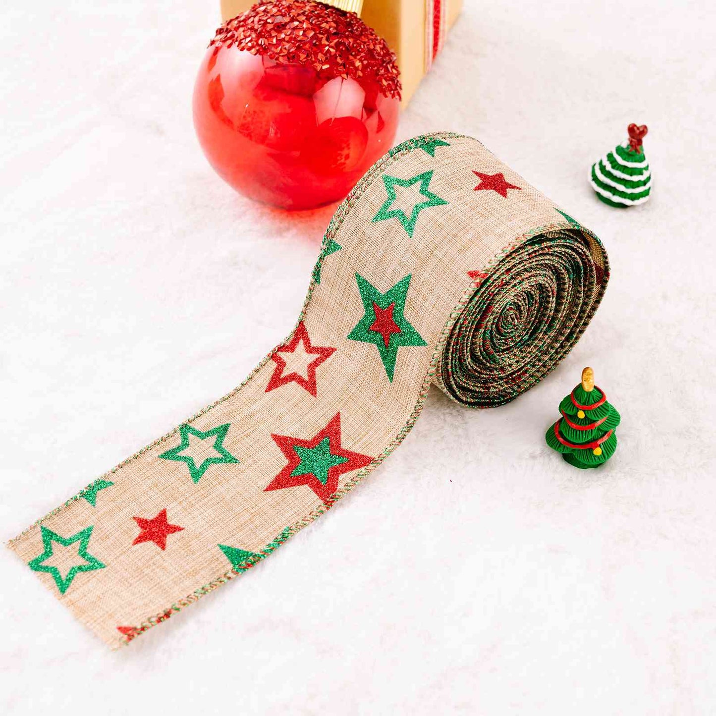 Christmas Polyester Ribbon
