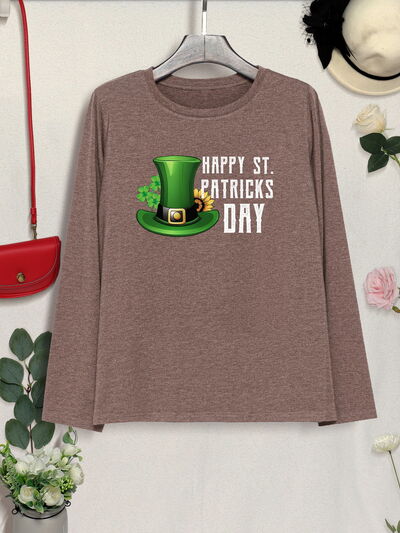 HAPPY ST. PATRICK'S DAY Round Neck T-Shirt