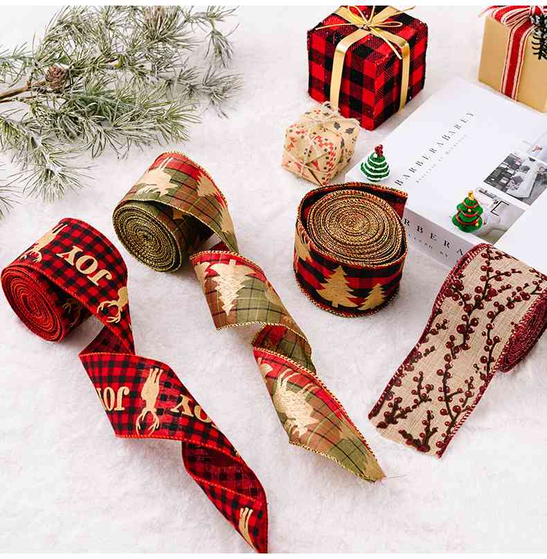 Christmas Polyester Ribbon