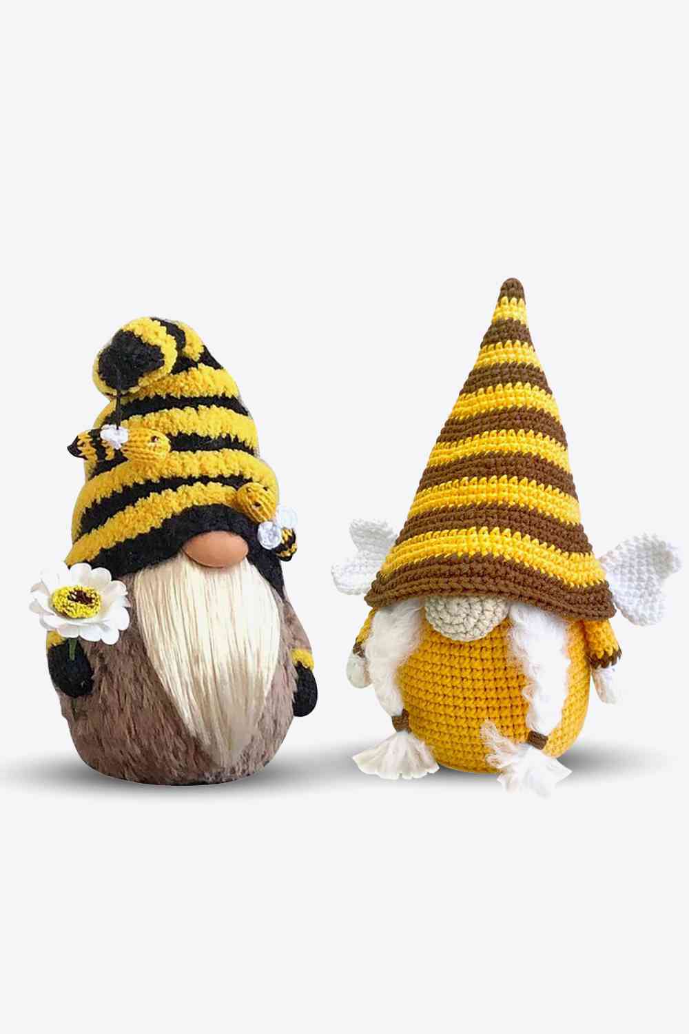 2-Pack Bee Faceless Gnomes