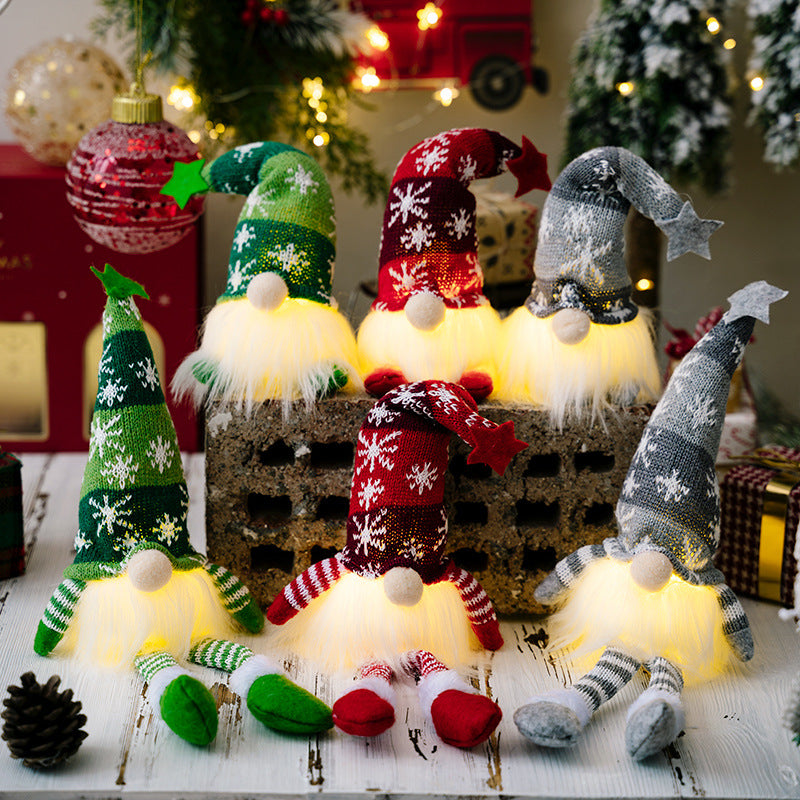 Assorted 2-Piece Light-Up Faceless Gnomes