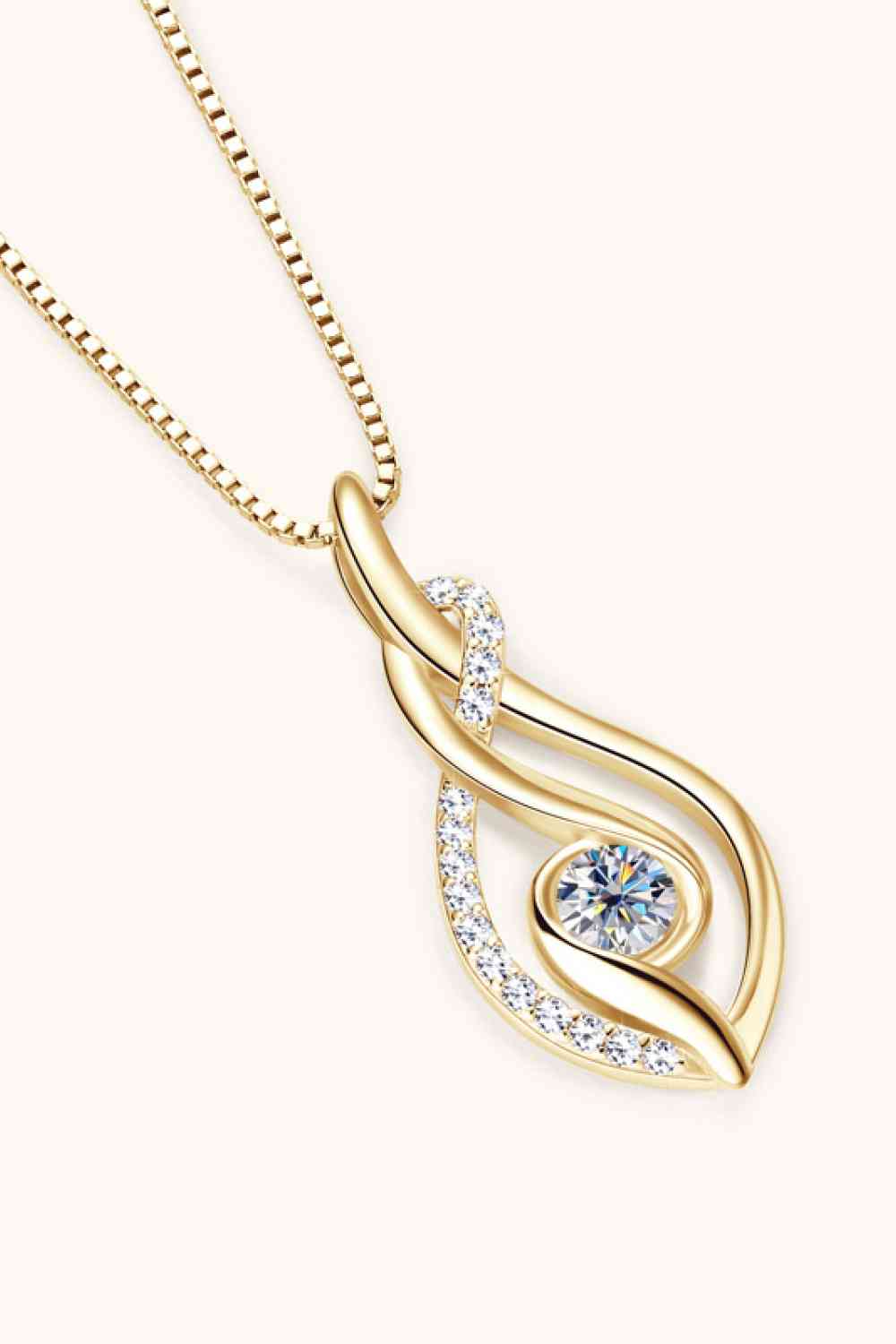 Moissanite 925 Sterling Silver Necklace