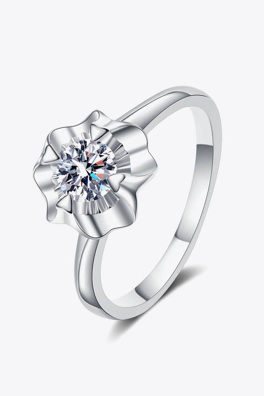 Life Is So Good Moissanite Ring