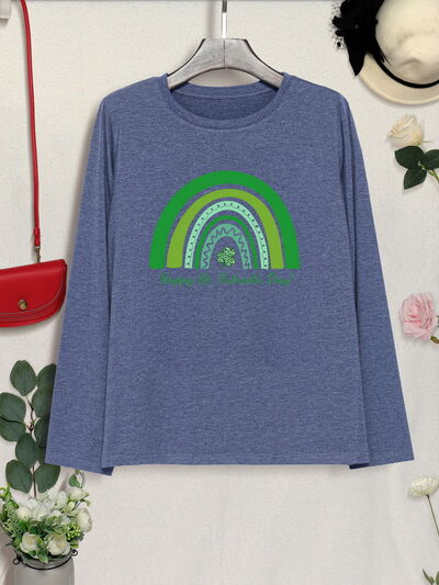 HAPPY ST. PATRICK'S DAY Round Neck T-Shirt